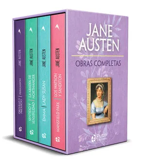 Portada de Estuche jane austen - obras completas