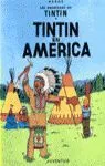 Portada de Tintin en america (cartone)