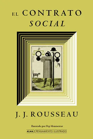 Portada de El contrato social (pensamiento ilustrado)