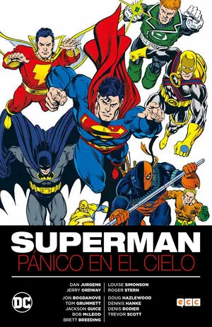 Portada de Superman: Pánico en el cielo