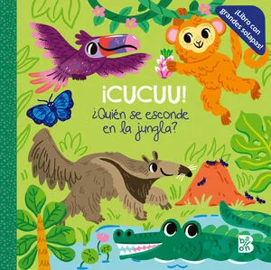 Portada de ¡Cucuu! Quien se esconde en la jungla