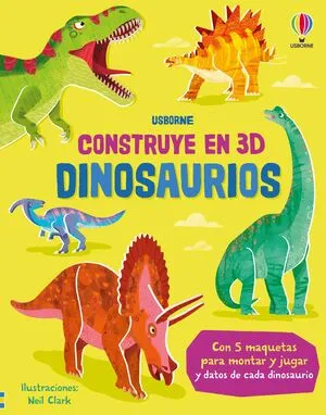 Portada de Construye dinosaurios en 3d