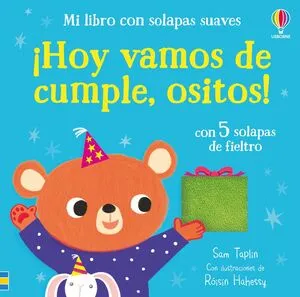 Portada de ¡Hoy vamos de cumple, ositos!