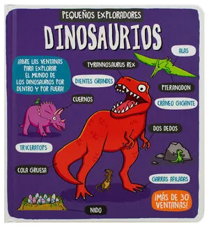 Portada de Pequeños exploradores: Dinosaurios