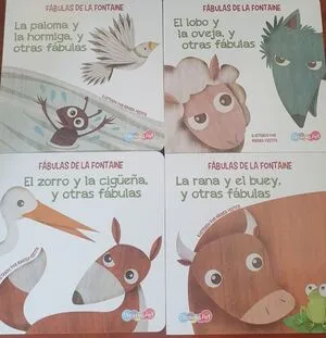 Portada de Fabulas de la fontaine 20 pag 4 mod bbwsk0011