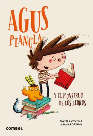 Portada de Agus pianola y el monstruo de los libros