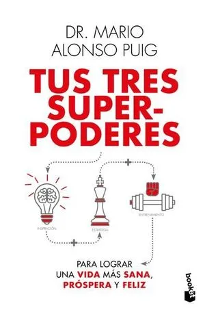 Portada de Tus tres superpoderes para lograr una vida más sana, próspera y feliz