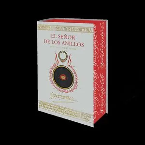 Portada de El señor de los anillos. Edición ilustrada por el autor