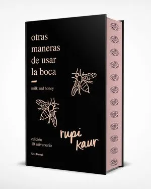 Portada de Otras maneras de usar la boca (edición 10.º aniversario con cantos tintados)