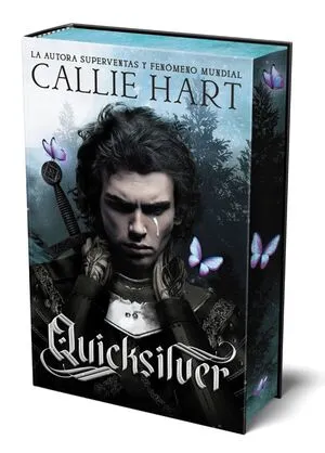Portada de Alquimia & fae 1: Quicksilver (edición tapa dura y cantos pintados)