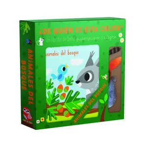 Portada de Animales del bosque (libro tela)