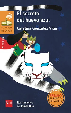 Portada de El secreto del huevo azul