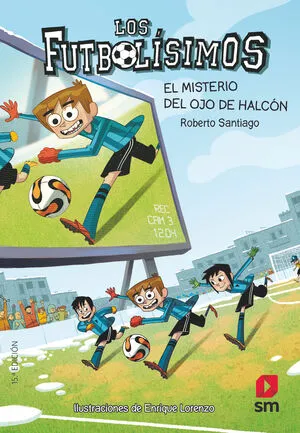 Portada de Los futbolísimos 4: El misterio del ojo de halcón