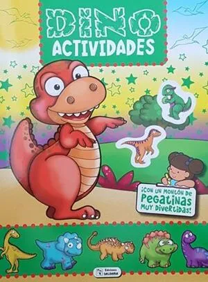 Portada de Dino actividades rojo cad117