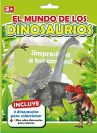 Portada de Mundo de los dinosaurios verde cbo009