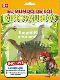 Portada de Mundo de los dinosaurios naranja cbo009-2