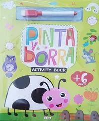 Portada de Pinta y borra verde 6 años cpc227