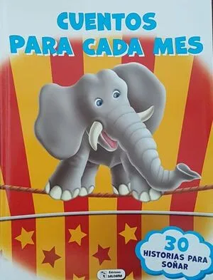 Portada de Cuentos para cada mes elefante cps080
