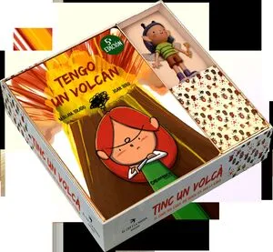 Portada de Tengo un volcán (edición especial libro + figura)