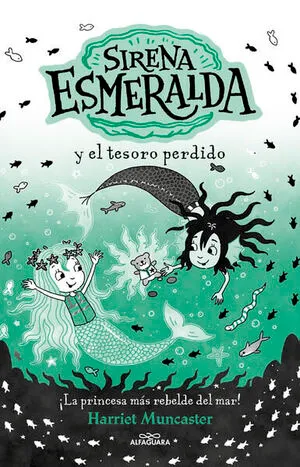 Portada de Sirena esmeralda y el tesoro perdido