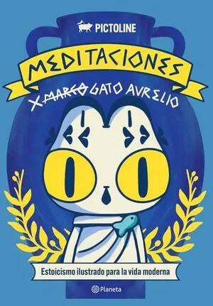 Portada de Meditaciones del gato aurelio
