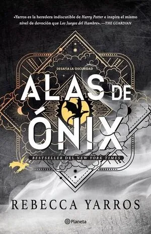Portada de Empíreo 3: Alas de ónix (tapa dura cantos tintados)