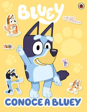 Portada de Bluey. Actividades - conoce a bluey