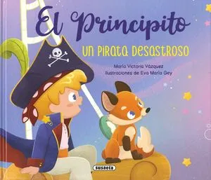 Portada de El principito: Un pirata desastroso