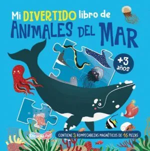 Portada de Mi divertido libro de animales del mar