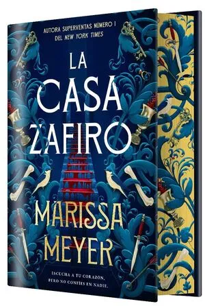 Portada de La casa zafiro (edic especial cantos pintados)