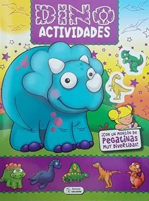 Portada de Dino actividades celeste cad117