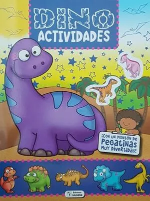 Portada de Dino actividades morado cad117
