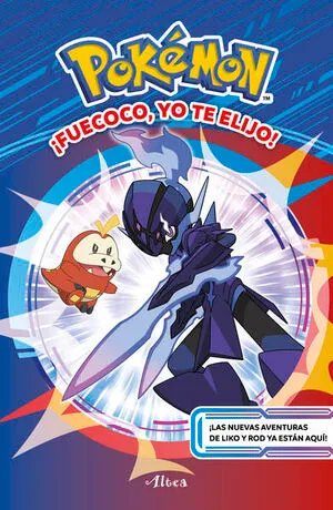 Portada de ¡Fuecoco, yo te elijo! ( colección pokémon )