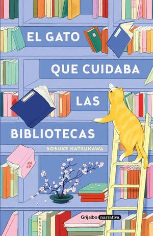 Portada de El gato que cuidaba las bibliotecas