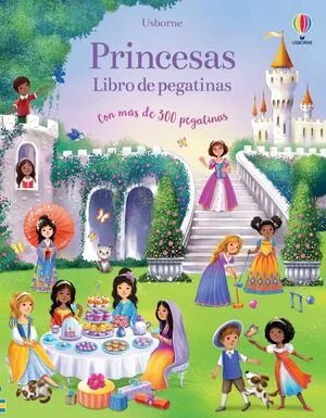 Portada de Princesas libro de pegatinas