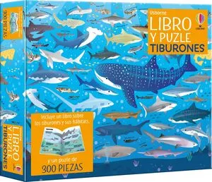 Portada de Tiburones puzle 300 piezas