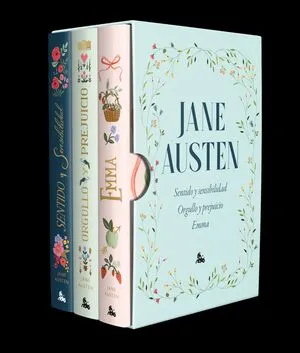 Portada de Estuche jane austen (edic especial cantos pintados)