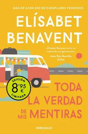 Portada de Toda la verdad de mis mentiras (edición limitada · verano)