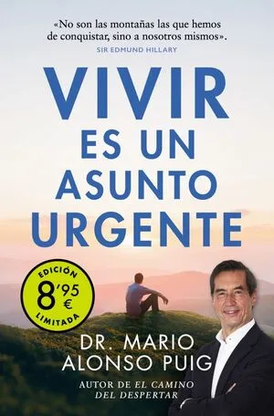 Portada de Vivir es un asunto urgente (edición limitada)
