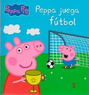 Portada de Peppa juega futbol