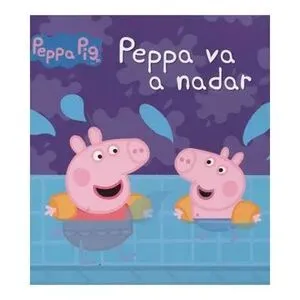 Portada de Peppa va a nadar