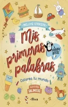 Portada de Mis primeras palabras - pingüinos artistas
