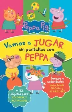 Portada de Peppa pig. A jugar sin pantallas