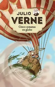 Portada de Julio verne 5: Cinco semanas en globo