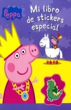 Portada de Peppa pig - mi libro de stickers especia