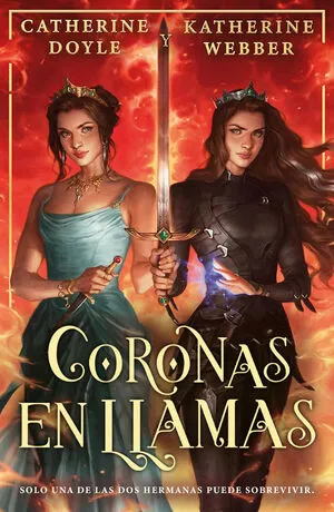 Portada de Coronas gemalas 3: Coronas en llamas