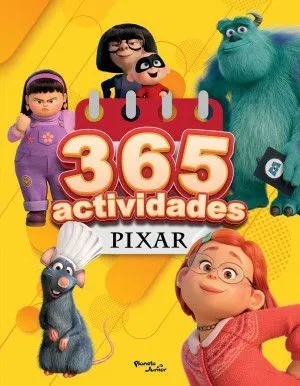 Portada de 365 actividades. Pixar