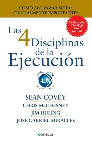 Portada de 4 disciplinas de la ejecución