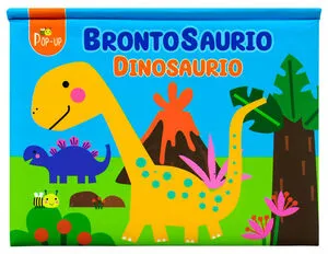 Portada de Dinosaurios: Brontosaurio pop-ups