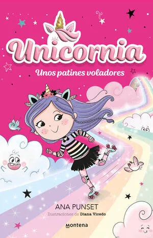 Portada de Unicornia 8: Unos patines voladores